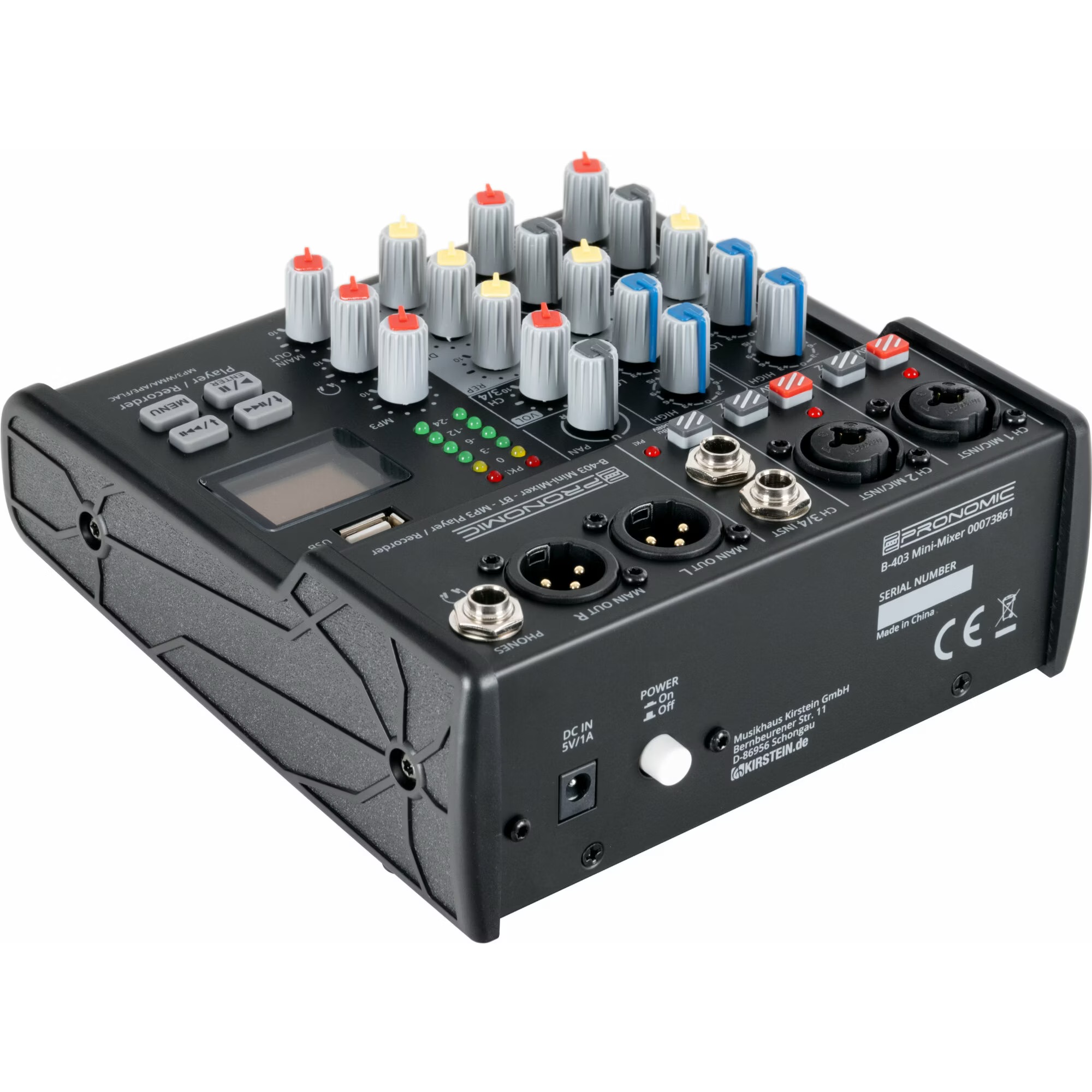 Swift Eventverleih Pronomic Mini-Mixer